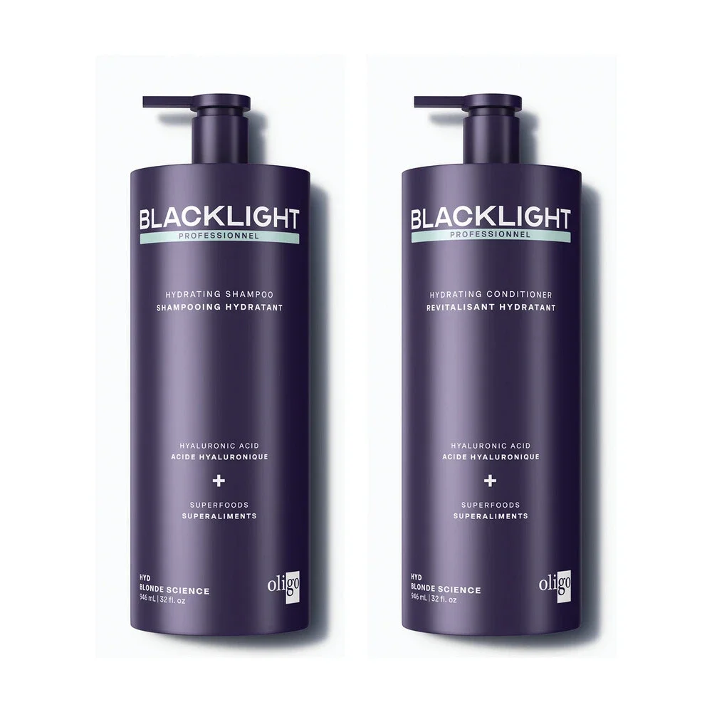 Oligo Blacklight Blonde Science HYDRATING Pro Liter Duo